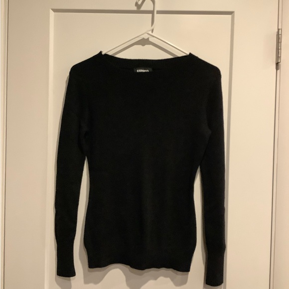 Express Sweaters - Express Black Crew Neck Sweater